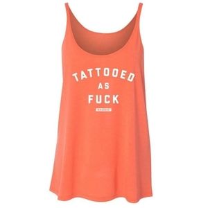 NWT 🧡 TATTOOED AS FUCK TANK 🧡
